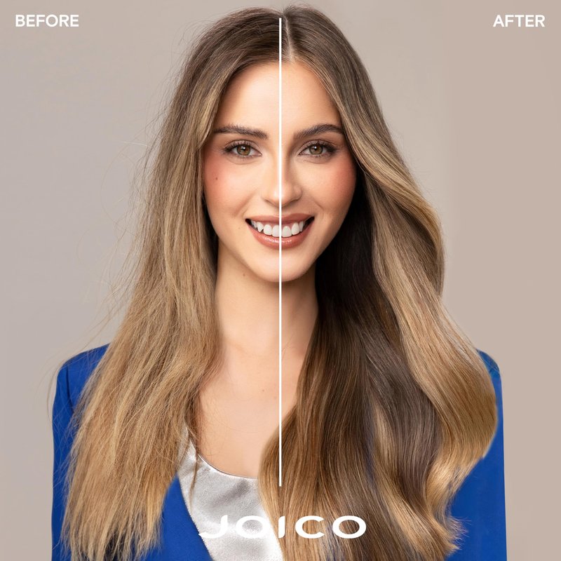 Joico Color Balance Blue Shampoo | For Lightened Brown Hair | Eliminate Brassy Orange Tones | Boost Color Vibrancy & Shine | UV Protection | With Rosehip Oil & Green Tea Extract | 33.8 Fl Oz