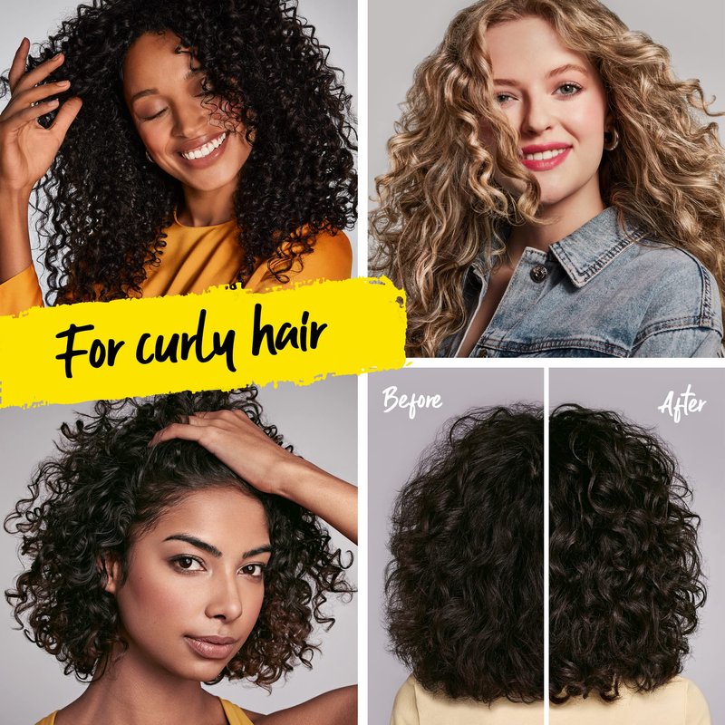 Marc Anthony Nourishing Curl Defining Hair Styling Cream for Extra Dry Hair, Coconut & Shea - Long Lasting Flexible Hold Hair Defining Cream Hydrates & Adds Shine - Styling Product Reduces Frizz