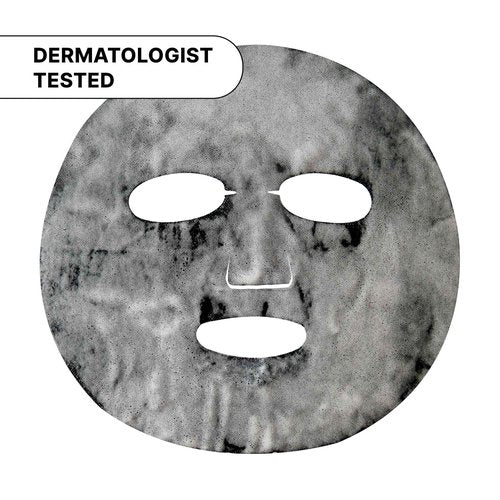 Dr.Jart+ Dermask Porecting Solution Korean Charcoal Face Mask | Sheet Mask for Oily Skin | Korean Skin Care, 15 Pack