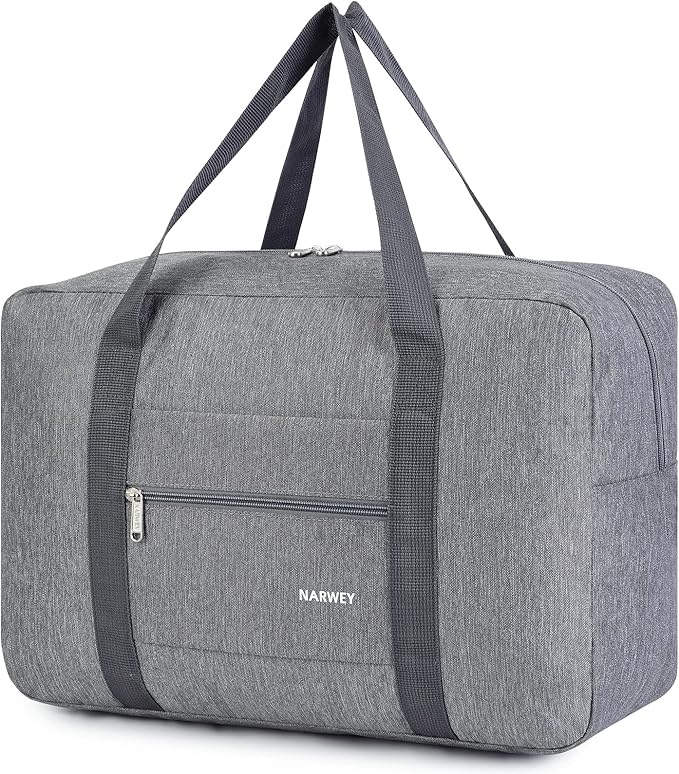 For Spirit Airlines Personal Item Bag Foldable Travel Duffel Bag Tote Carry on Luggage Duffle Overnight for Women and Men