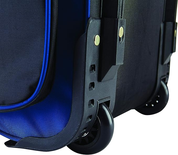 Travelers Club Xpedition 30 Inch Multi-Pocket Upright Rolling Duffel Bag