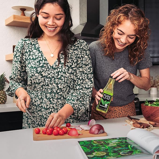 Pure Leaf Iced Tea, Unsweetened 3 Flavor Variety Pack, Zero Sugar & Zero Calories, 18.5 Fl Oz Bottles (Pack of 12)