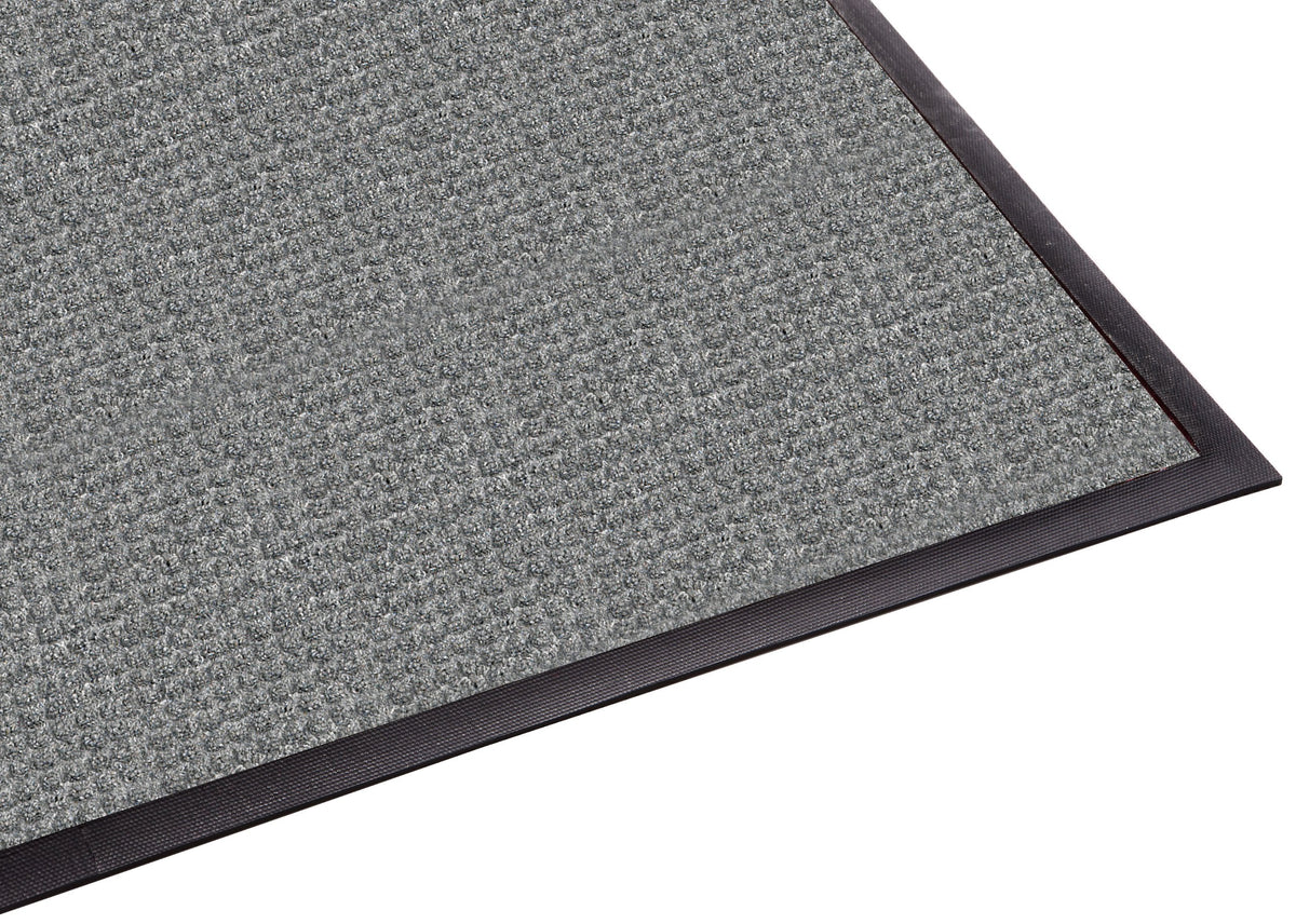 Guardian WaterGuard Indoor/Outdoor Wiper Scraper Floor Mat, Rubber/Nylon, 6'x12', Grey