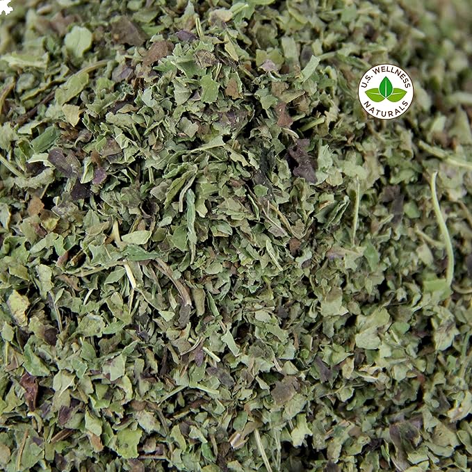 Lemon Balm (Herbal Tea): (Melissa Officinalis Caffeine Free) - Balm Leaf (Cut and Sifted), 1lb (16Oz) U.S. Wellness Bulk Tea