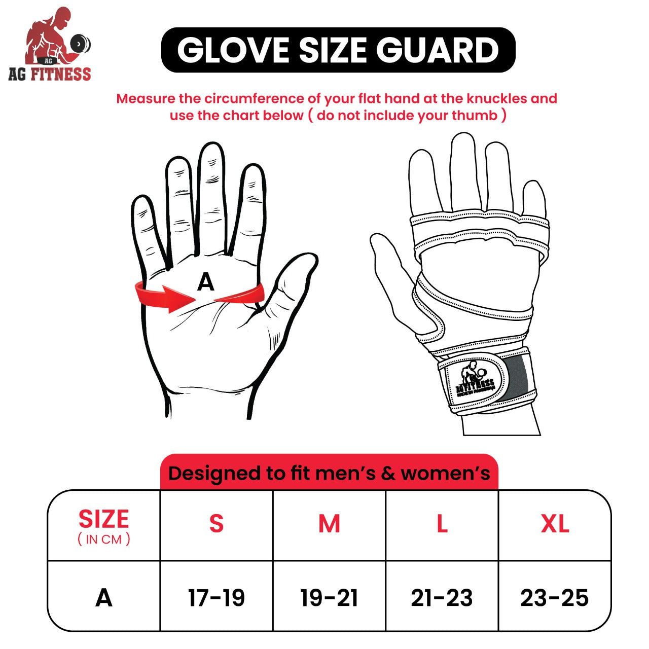 AG FITNESS GYM WEIGHT LIFTING PADDED GLOVES FITNESS TRAINING BODYBUILDING STRAPS