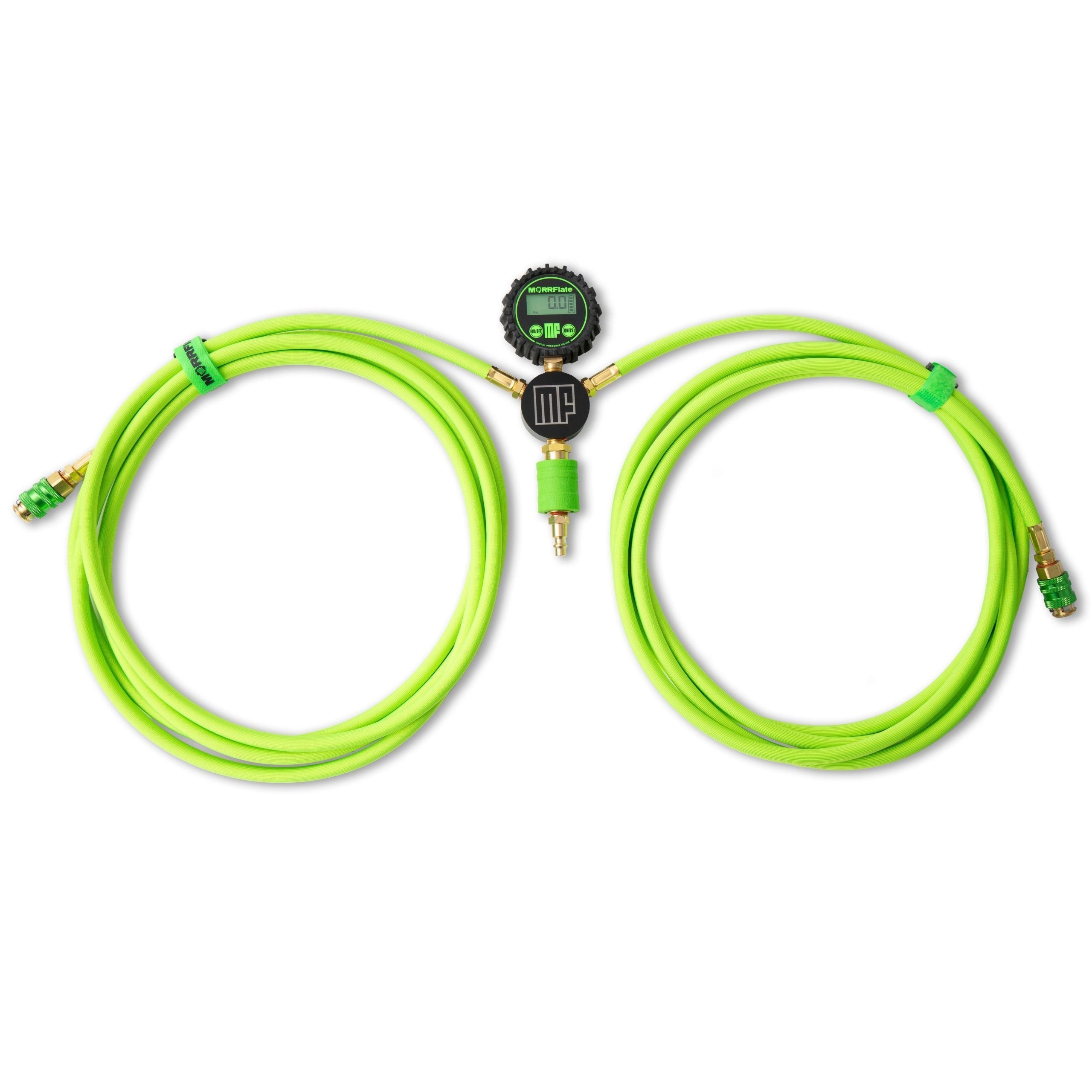 MORRFlate Braided Duo: 2-Tire Hose Kit, 13ft Hoses