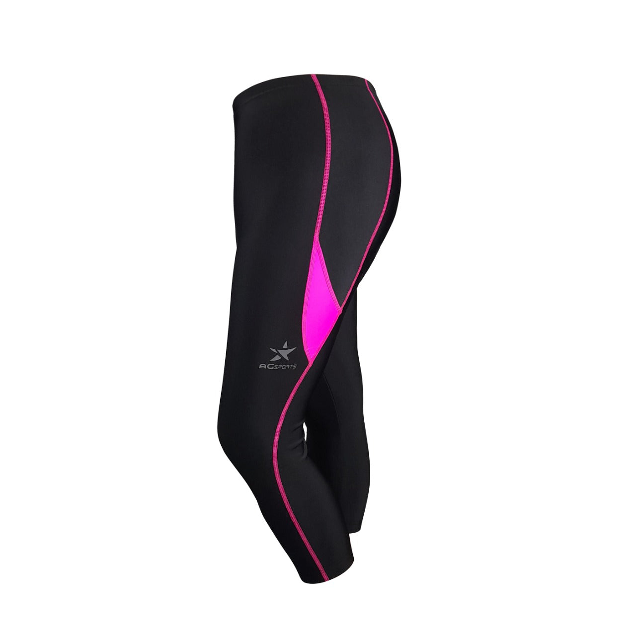 AG Ladies Womens Cycling Tights 3/4 Shorts Padded Leggings Cool Max Anti Bac Pad