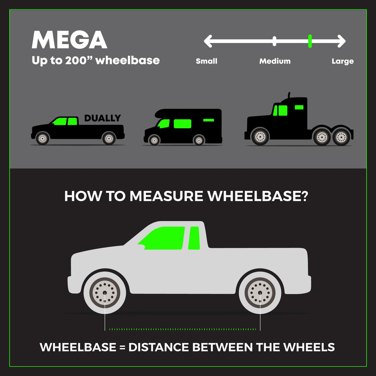 MORRFlate Braided Mega Quad (4-6 Tires, Up To 200" Wheelbase)