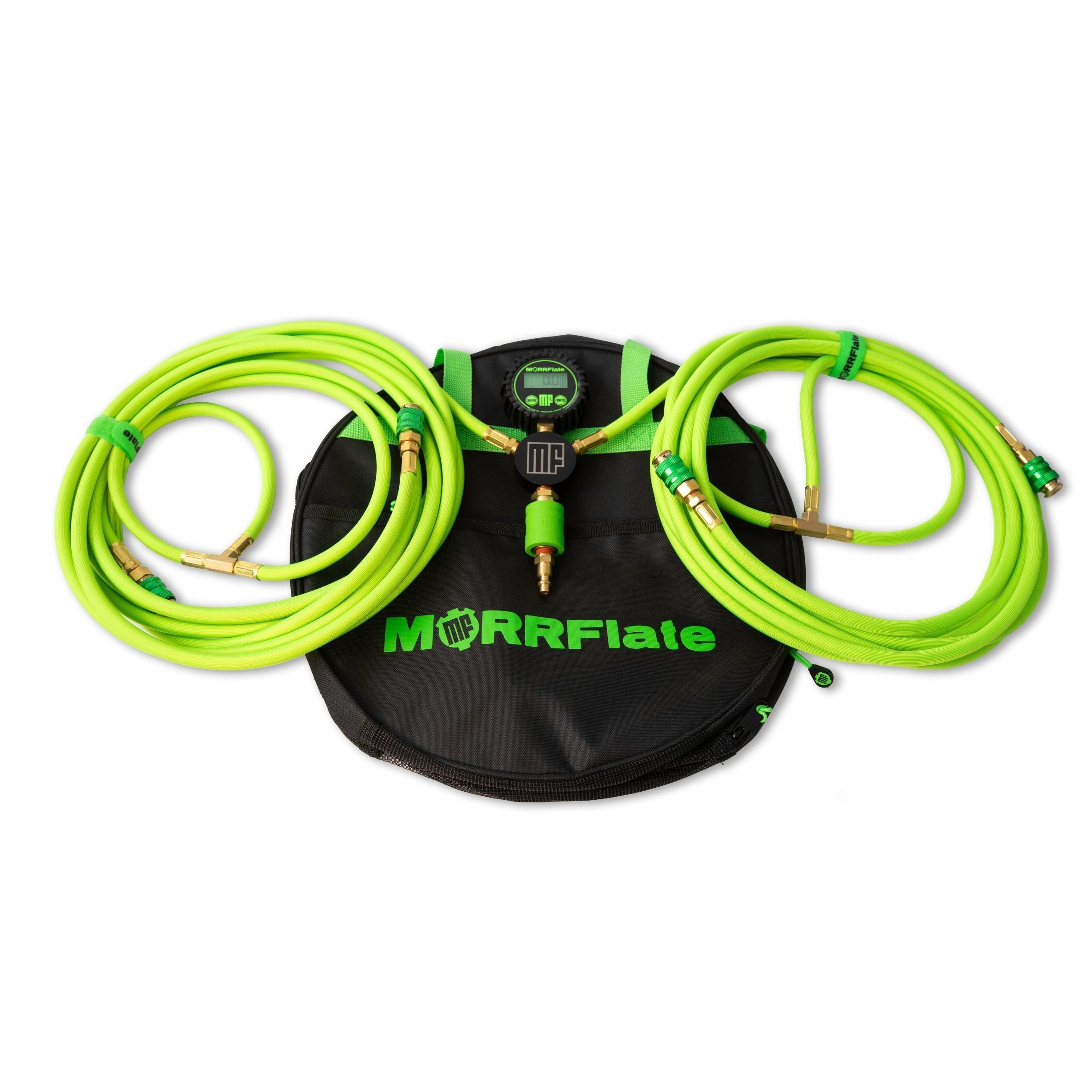 MORRFlate Braided Quad+: 4-Tire Hose Kit, Up to 155" Wheelbase