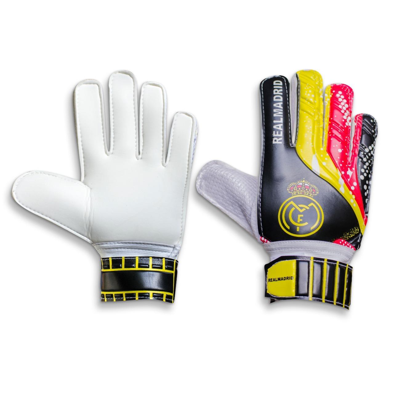 AG Sports Junior Football Goalkeeper Gloves for Boys, Kids, and Youth Soccer Goalie Gloves with Super Grip Palms and Durable Protection