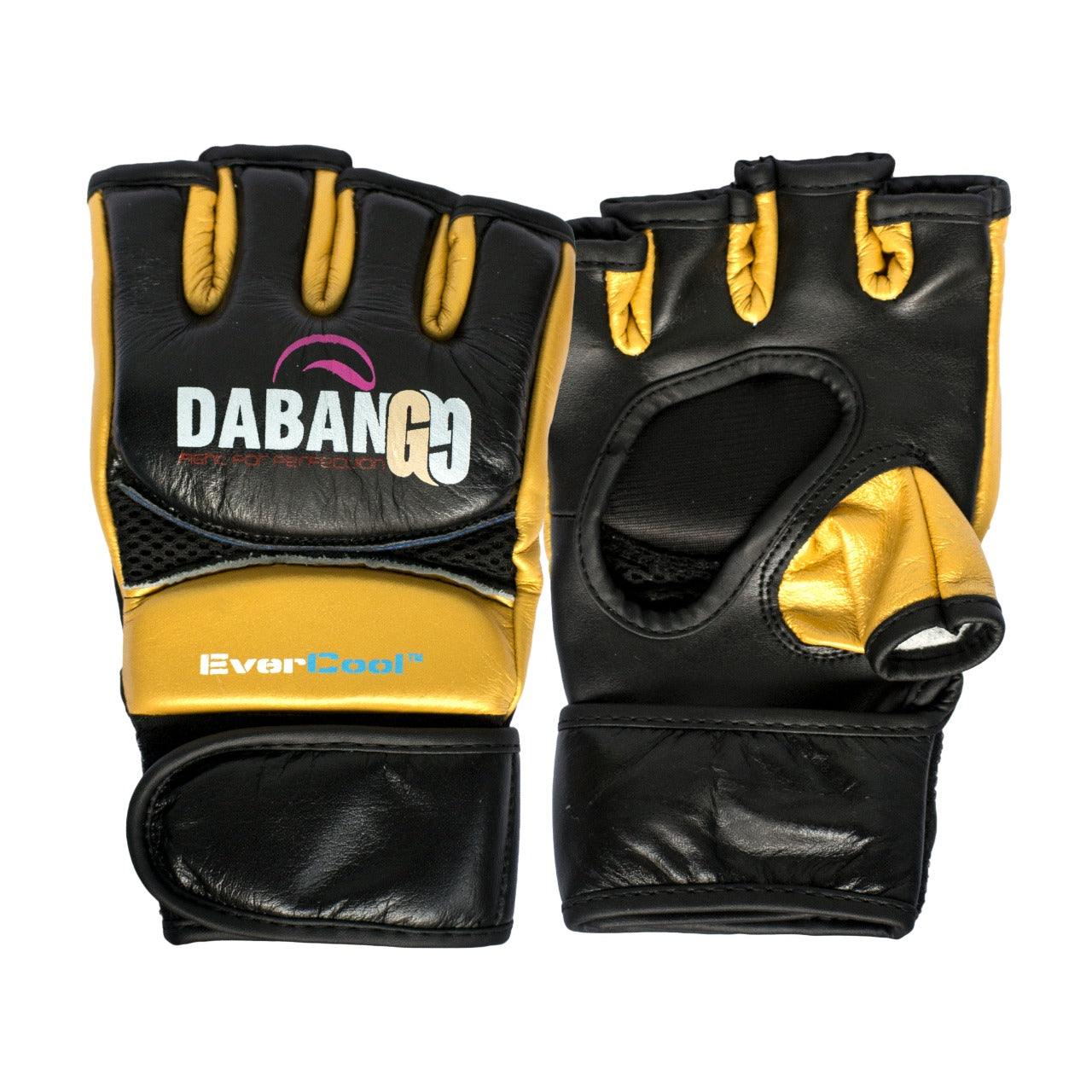 Dabangg  Leather MMA Boxing Gel Gloves Body Combat Punch Bag Training Martial Art