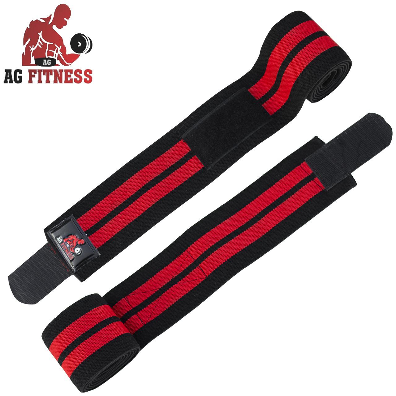 AG Fitness wrist wraps (Red)