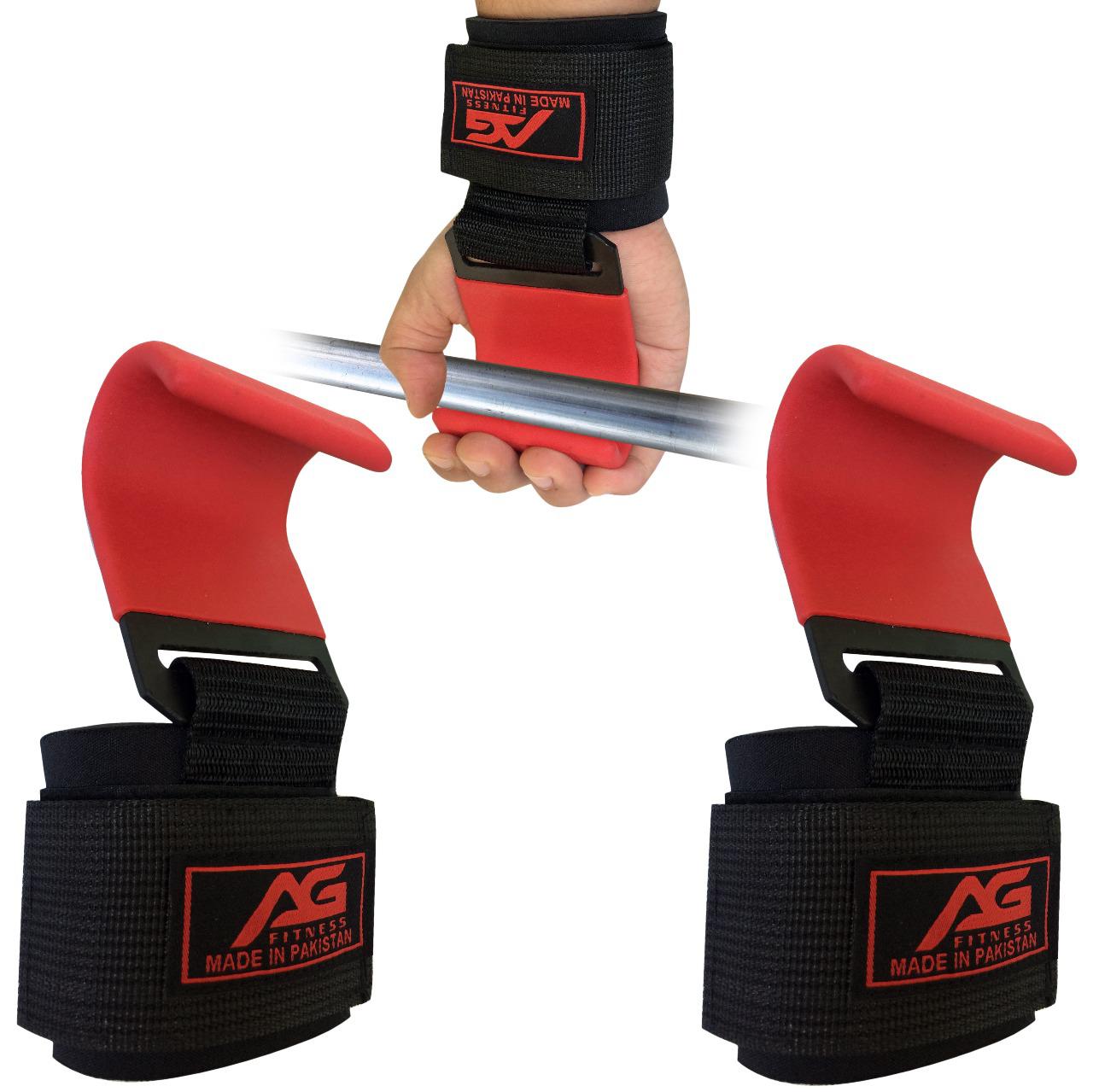 AG Fitness Weight Lifting Hook Grips