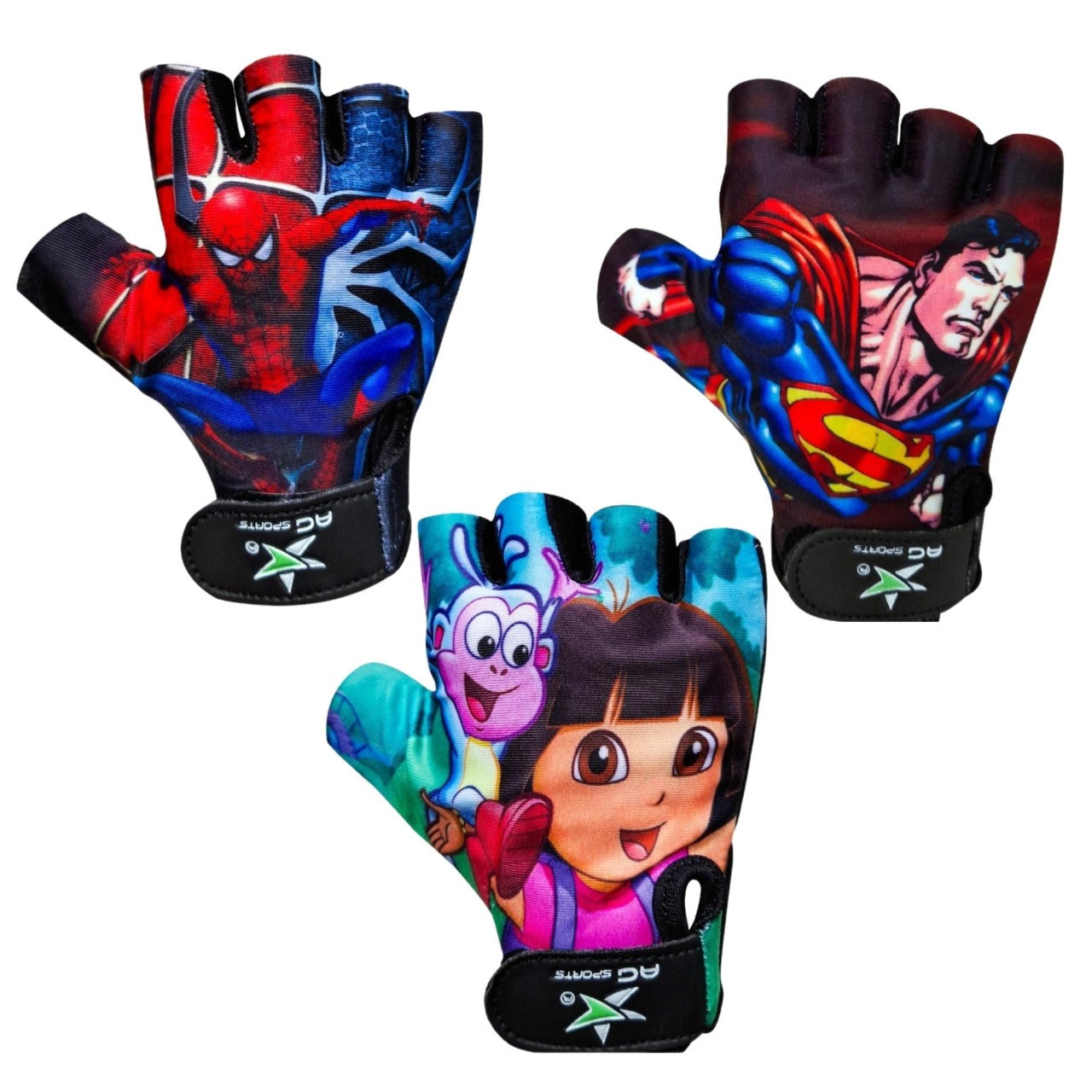 Junior Cycling Gloves Kids Girls Boys Padded Palm Sports Bike cycle MBX Gloves