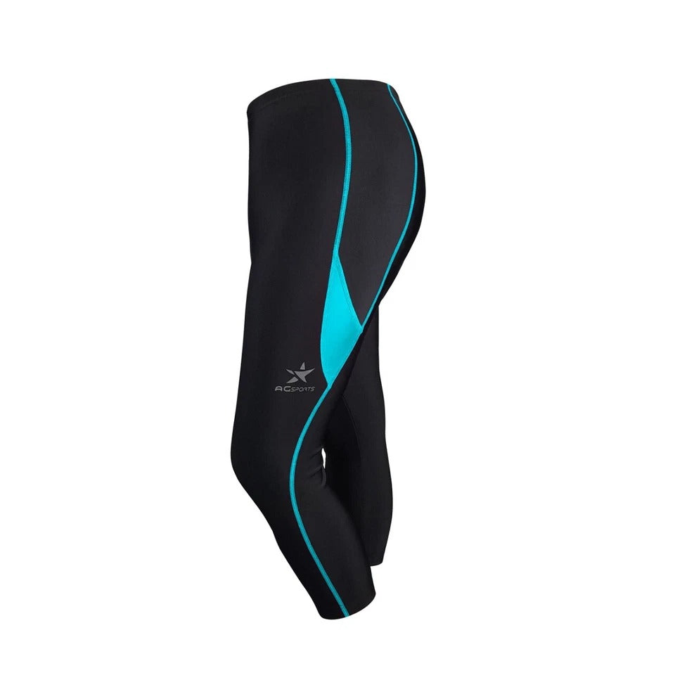 AG Ladies Womens Cycling Tights 3/4 Shorts Padded Leggings Cool Max Anti Bac Pad