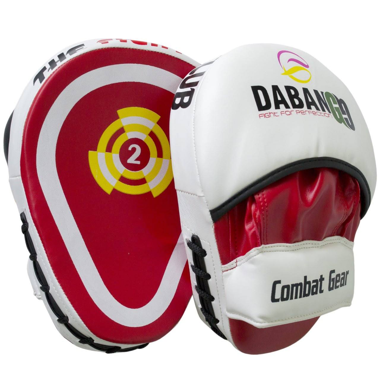 Dabangg Boxing Pads Hook & Jab MMA Training Focus Pad Muay Thai Punching Mitts