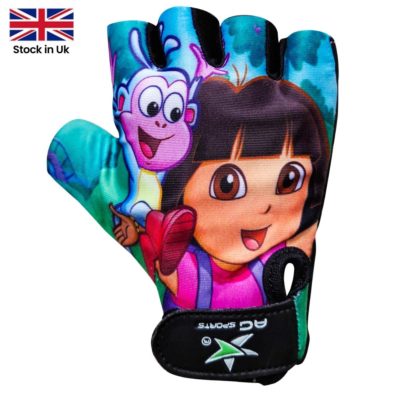 Junior Cycling Gloves Kids Girls Boys Padded Palm Sports Bike cycle MBX Gloves