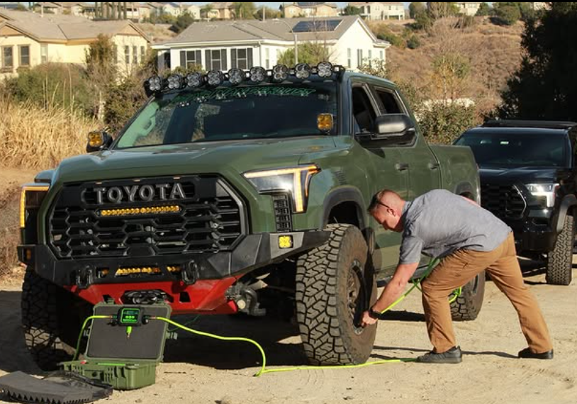 MORRFlate Braided Air Hub Quad+ Hoses (4 Tire, 155" wheelbase)