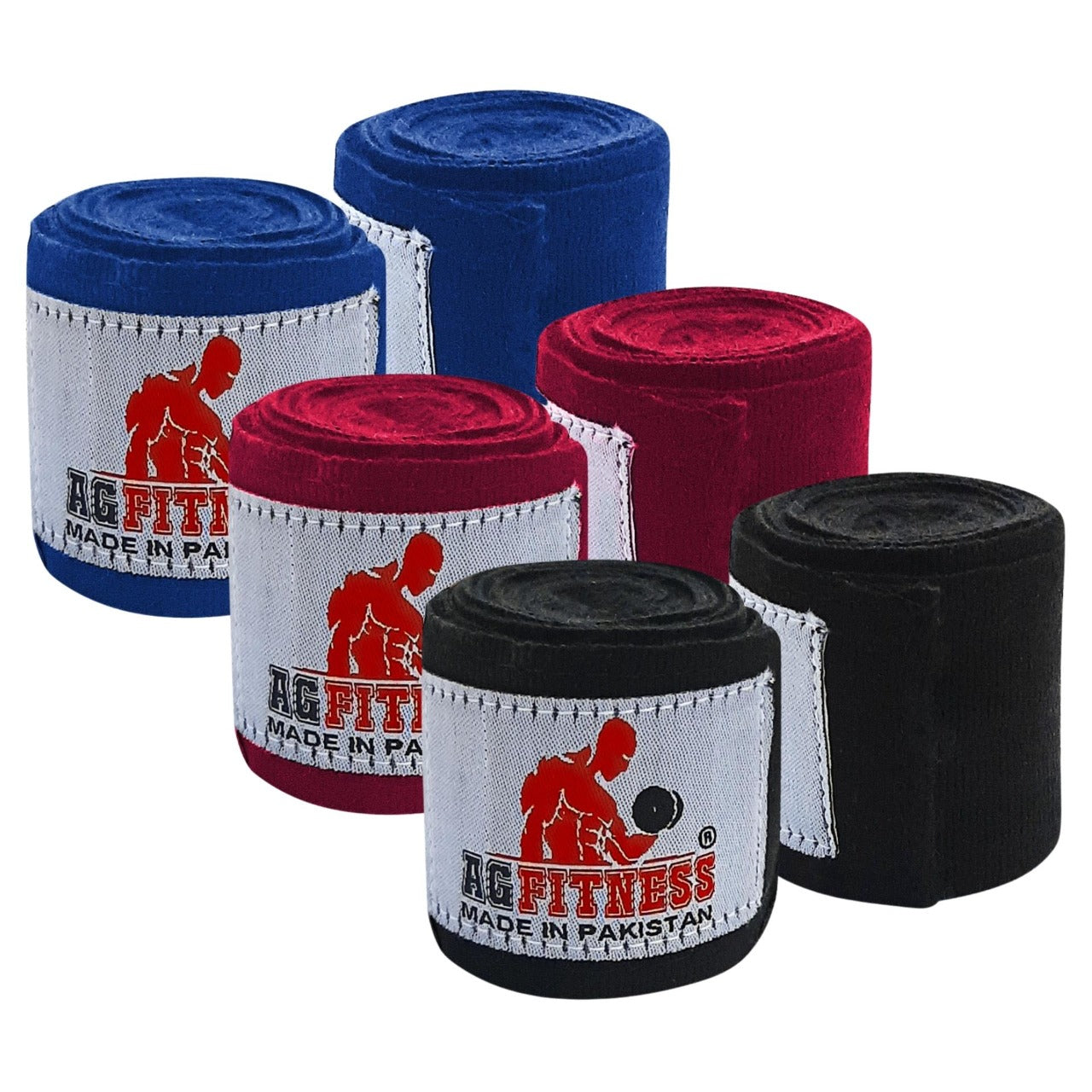 AG Fitness Hand Wraps Inner Gloves Bandages MMA Boxing Muay Thai Mexican Stretch