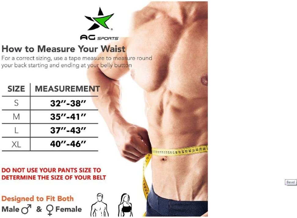 AG Weight Power Lifting Leather Lever Pro Belt Gym Training Powerlifting