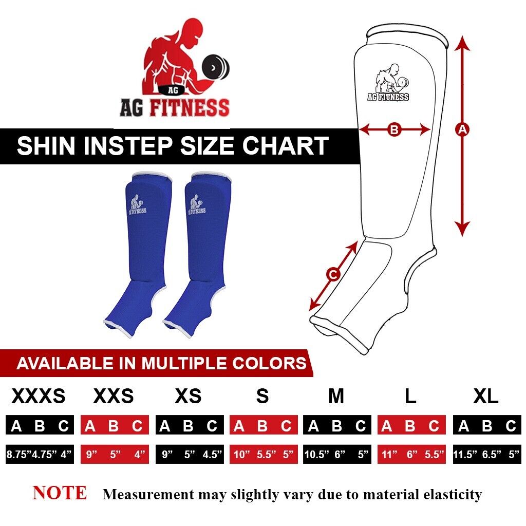 Shin Instep Pads MMA Leg Foot Guards Muay Thai Kick Boxing Guard Protector